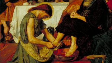 Jesus Washing Peter’s Feet 1852-6 by Ford Madox Brown 1821-1893