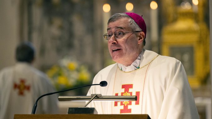 Bishop of Shrewsbury welcomes new Pope