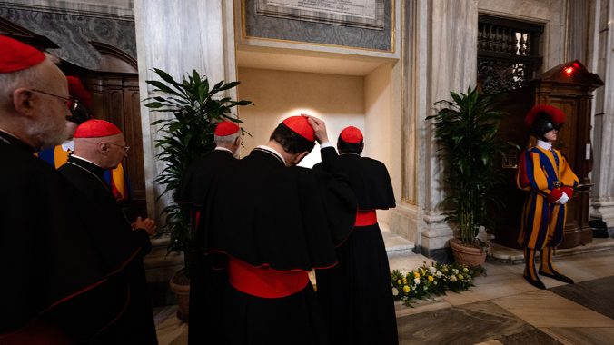 The Cardinals' Homage to the Pope in the Basilica of Santa Maria Maggiore